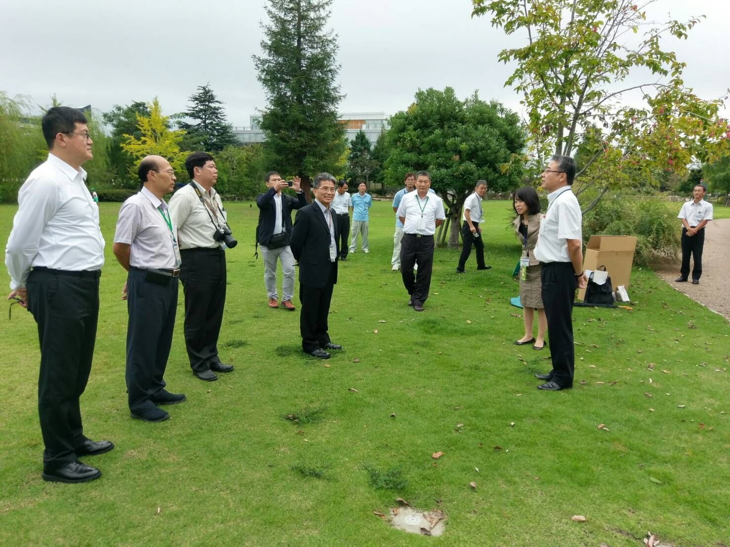 陳章賢秘書市率消防局考察團赴日本姊妹市岡山市參訪