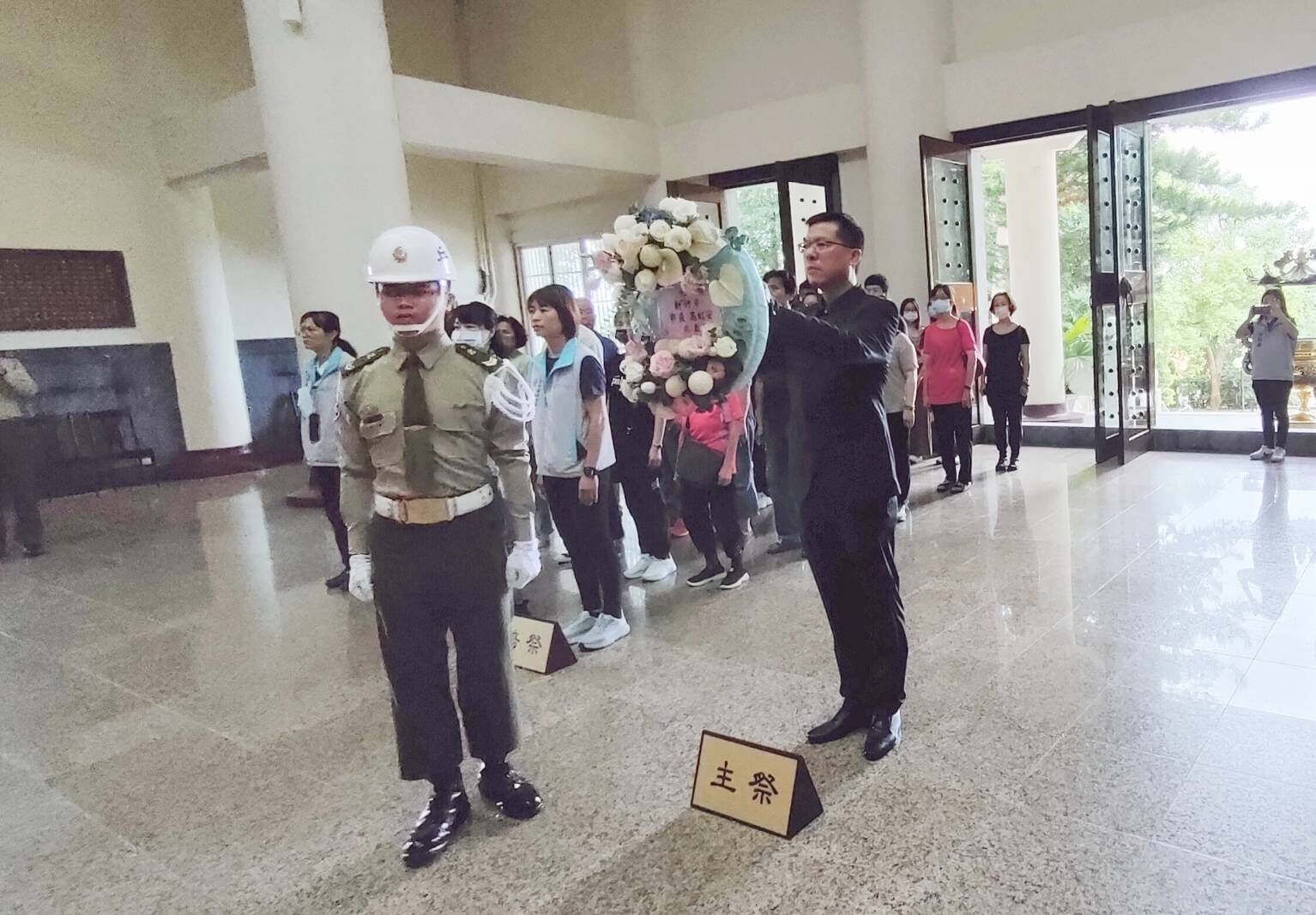 竹市軍人忠靈祠秋祭追悼會　追思緬懷國軍先烈